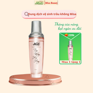 [Mua 1 tặng 1] Dung Dịch Vệ Sinh Phụ Nữ Cao Cấp Trầu Không Hoa Hồng Misa Lọ 120ML Làm Sạch,Ngừa Viêm,Làm Hồng,Se Khít