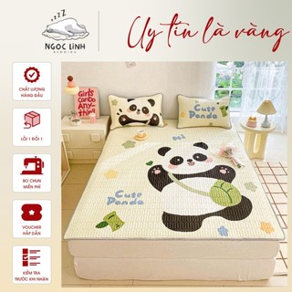 Set chiếu điều hòa cao su non 5d chun cài 4 góc mẫu mới nhất hè 2024