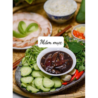 Mắm mực nguyên con đặc sản Bình Định