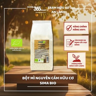 Bột mì nguyên cám hữu cơ simabio 1kg