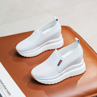 [ Hàng order ] Giày lười nữ đế xuồng 10cm cao cấp