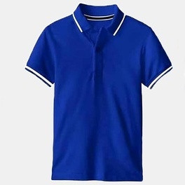 Áo thun áo polo nam chất thun cá sâu phối viền tay viền cổ
