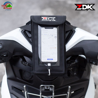 Túi ZDK mini, Túi treo đầu xe máy đựng điện thoại, thiết kế mới có lỗ sạc, 2 lớp hỗ trợ thoát nhiệt tốt cho điện thoại