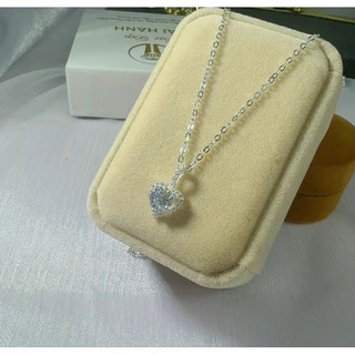 dây mặt tim bạc ta kiểu dáng nhỏ xinh cho nữ tạo sự nhẹ nhàng tinh tế khi đeo bạc thật nên sẽ ko bị dị ứng