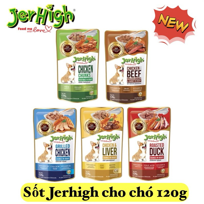 Pate gói Jerhigh 120g