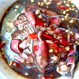 Mắm mực nguyên con đặc sản Bình Định
