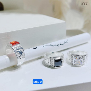 Nhẫn bạc cho bé trai BNP , chất liệu bạc ta