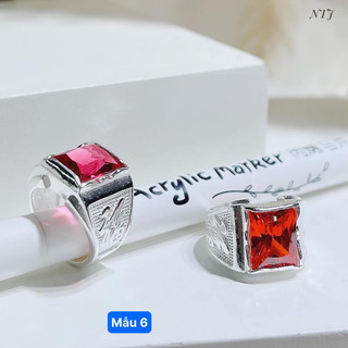 Nhẫn bạc cho bé trai BNP , chất liệu bạc ta