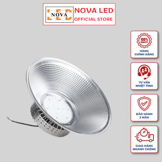 Đèn led nhà xưởng 200w 150w 100w, đèn nhà xưởng cao cấp chính hãng bảo hành 2 năm