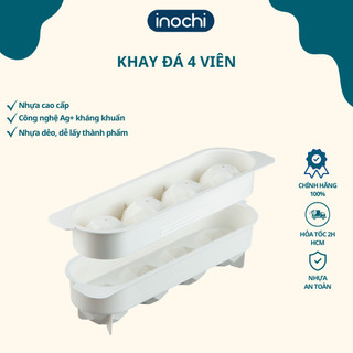 Khay đá tròn Kari 4 viên KHÔNG DÍNH THÀNH ĐÁ, khay đá tiện lợi hình thù đẹp. GIAO MÀU NGẪU NHIÊN