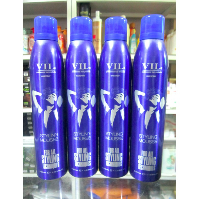 Mousse xịt bọt tạo kiểu VIL 320ml