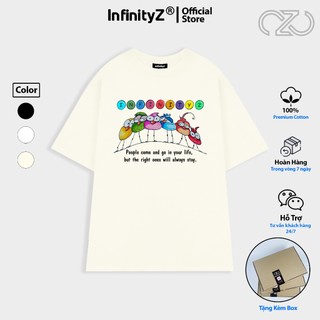 Áo Thun Local Brand InfinityZ Unisex Premium Cotton Oversize Best Friends - INFI07
