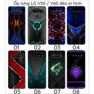 Ốp lưng LG V40 thinQ LG V50 V50S V50 thinQ  / V60 V60 thinQ / LG G8X ThinQ  dẻo in hình công nghệ đẹp