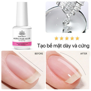 Glue Gel nối móng, cứng móng 6in1