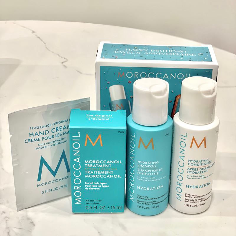 SET DƯỠNG TÓC MOROCCANOIL MINI 4 món