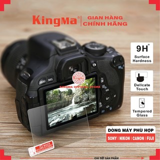 Kính cường lực cho máy ảnh. miếng dán chính hãng kingma . for fuji, canon, sony, nikon . hàng chính hãng kingma