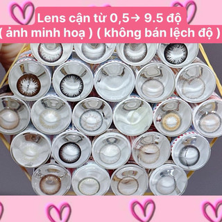 Lens cận - lens có độ full độ cận từ 0.5 độ đến 9.5 độ