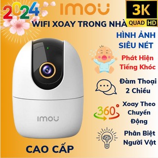 Camera Wifi Xoay 360 IMOU Trong Nhà A22 A52P A32 2M 1080P, A42P 4M 2K, A32EP, Ranger 2 Chính Hãng