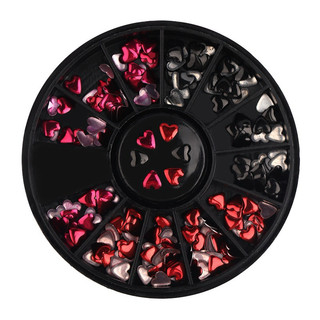Khay charm, đá tròn mix màu, mix size