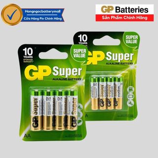 Pin AA / AAA GP Batteries 1,5V Alkaline Cao Cấp - Hàng chính hãng