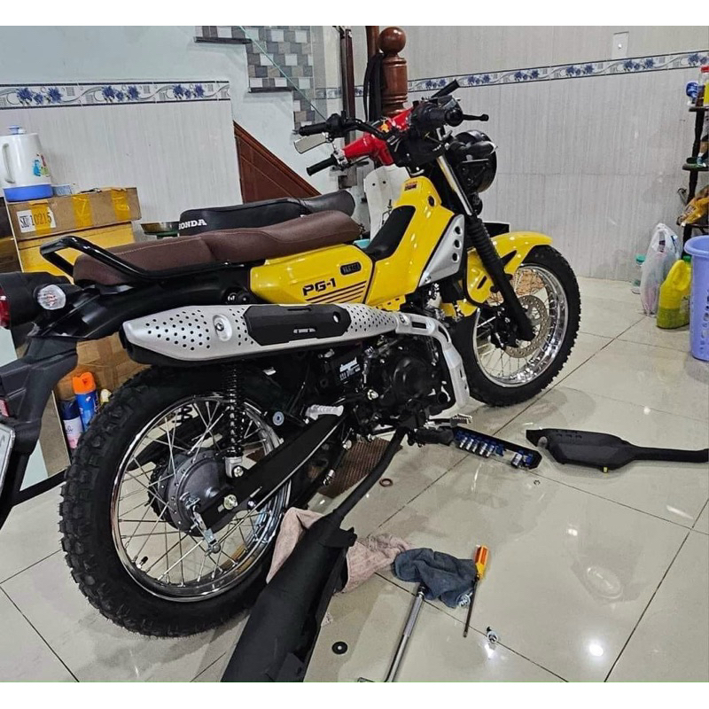 Pô zin honda ct125 ( hàng rã Xe Japan)