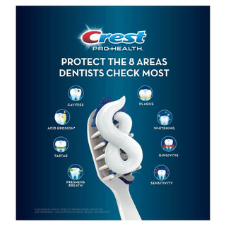 Set 2 cây kem đánh răng Crest Pro Health