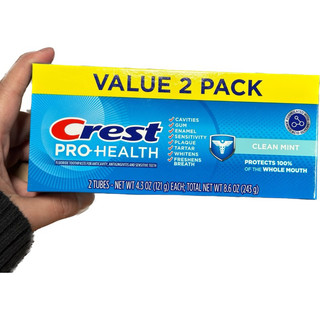 Set 2 cây kem đánh răng Crest Pro Health