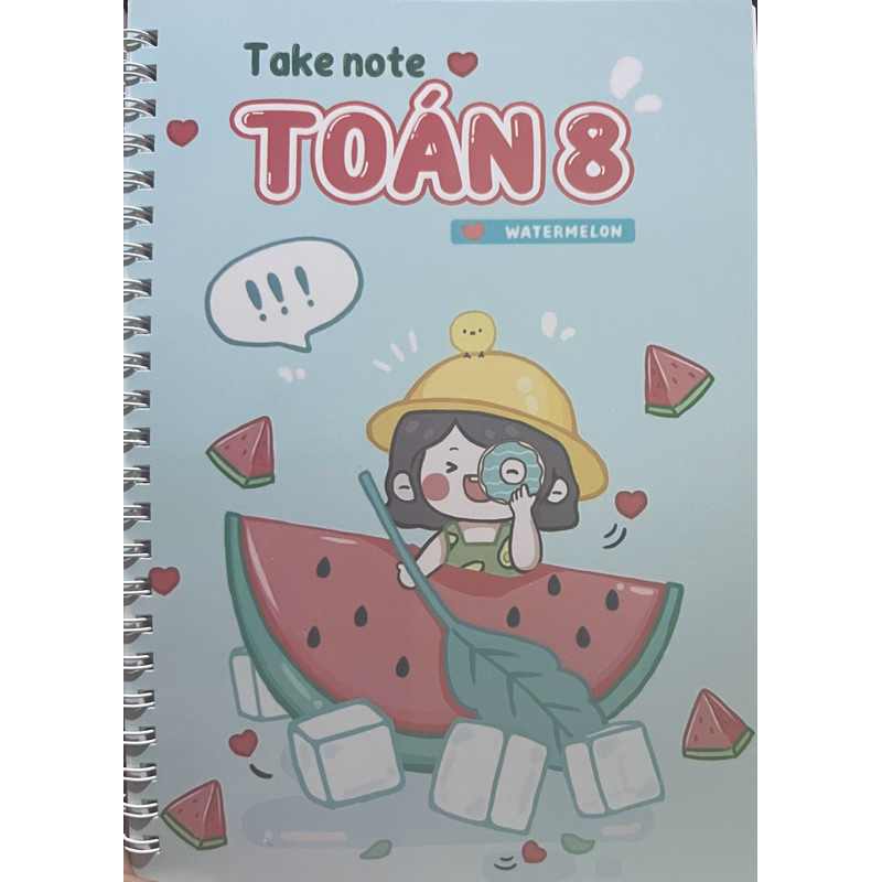 Sách - Takenote Toán 8