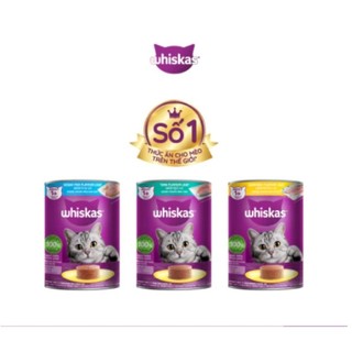 pate mèo lon Whiskas 400g