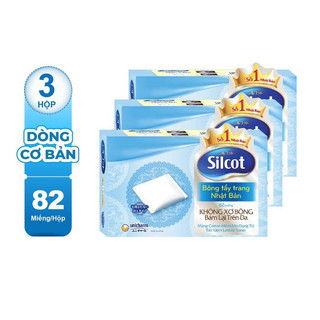 Bông Tẩy Trang Silcot 82 miếng/hộp