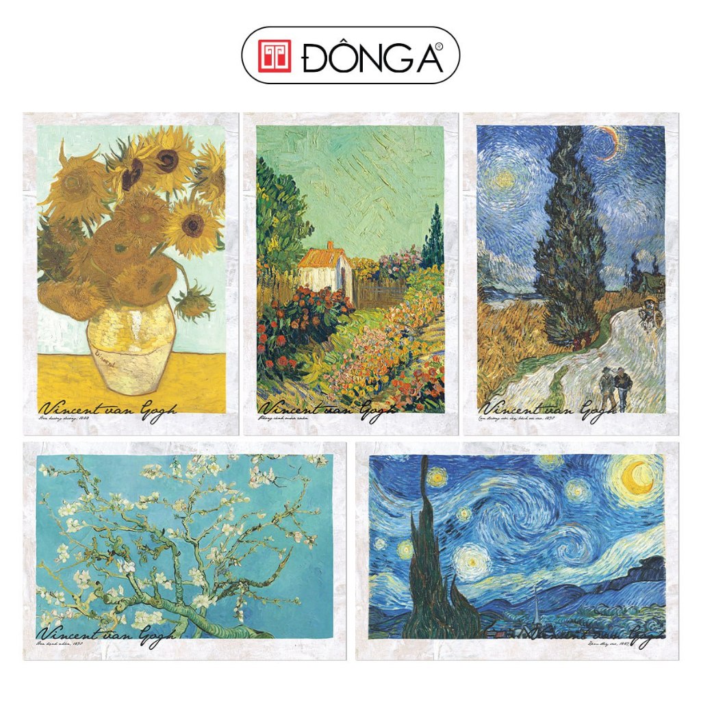 Đông A - Postcard danh họa - Vincent Van Gogh (Tùy chọn)