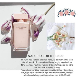 (Chiết 10ml) Nước hoa Narciso Rodriguez For Her EDP mùi hương ngọt ngào quyễn rũ