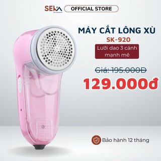 Máy Cắt Lông Xù Quần Áo Đa Năng SEKA SK920 Dùng Điện Cắt Siêu Săc Tiện Lợi Bảo Hành chính hãng