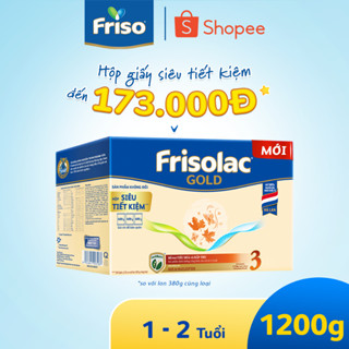 Sữa Bột Friso Gold 3 Hộp Giấy 1200G