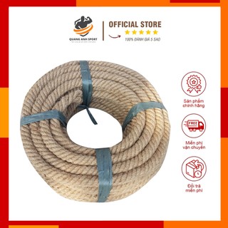 Dây thừng kéo co 6kg sợi đay đường kính phi 21, dài 26m