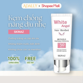 Kem chống nắng SKINAZ dịu nhẹ mát không bết dính không thấm nước White Angel 70ml SZ001