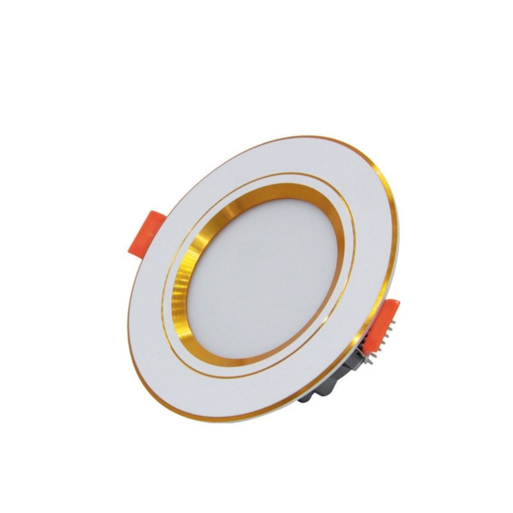 Đèn Led Âm Trần 7W 9W Đế Đúc Ánh Sáng 1 Màu 3 Màu Đèn Downlight Bảo Hành 3