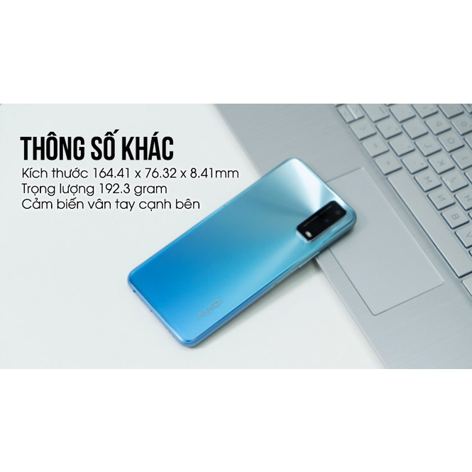 Điện thoại thông minh VIVO Y20s | RAM 6GB + ROM 128GB | Máy ảnh trí tuệ nhân tạo 13MP | BigBuy360 - bigbuy360.vn