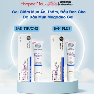 Megaduo Gel/Plus Gamma 15g-30g hỗ trợ giảm mụn, làm mờ thâm mụn cho da dầu mụn | ALIA