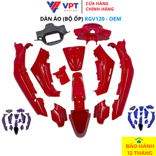 Bộ ốp suzuki rgv120 - 2000 - bợ cổ đen - hàng oem