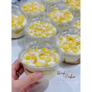 50c Ly kem lùn , ly kem 200ml , ly đựng tiramisu, pannacotta, bánh dừa nướng,...