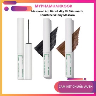 Mascara Làm Dài và dày Mi Tự Nhiên Innisfree Skinny Mascara