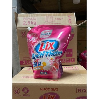 Nước giặt LIX SẠCH THƠM( 2.6kg/ 3.2kg)