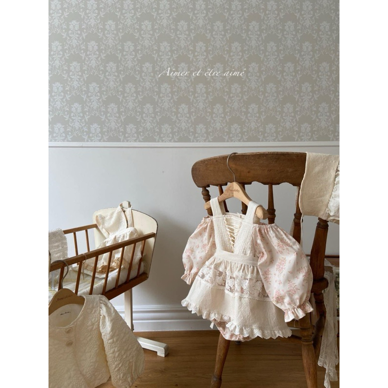 |Made in Korea| Suit hở vai đan dây bé gái Hàn Quốc hãng Anne Shirley (ảnh thật)