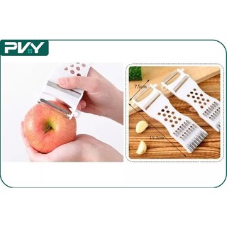 Dụng cụ bào nạo và gọt rau củ quả 2 đầu đa năng nhựa nạo rau củ quả