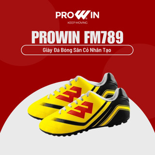 Giày đá bóng giày đá banh sân cỏ nhân tạo Prowin FM789 100% khâu đế, chống trơn trượt, êm chân