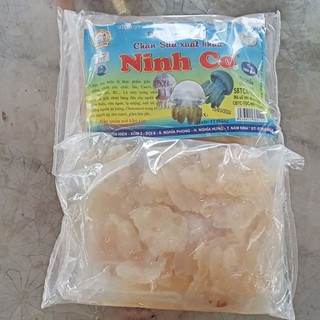 Chân sứa biển khô loại mặn gói 700-900g không tính nước làm nộm sứa, gỏi, bún Sứa,lẩu Sứa... để nhiệt độ thường 12 tháng