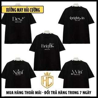 Áo thun bright win f4 thái lan unisex nam nữ cực hot