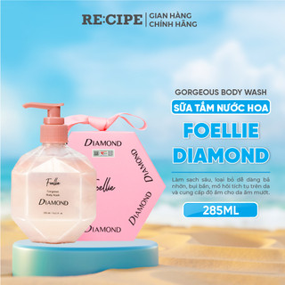 Sữa tắm trắng da hương nước hoa cao cấp cho nữ FOELLIE Hàn Quốc làm trắng lưu hương lâu 285ml