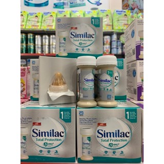 Sữa similac total protection 59ml (Hộp 4 ống + tặng kèm 1 núm vú cao cấp Abbott) Date 2/2026
